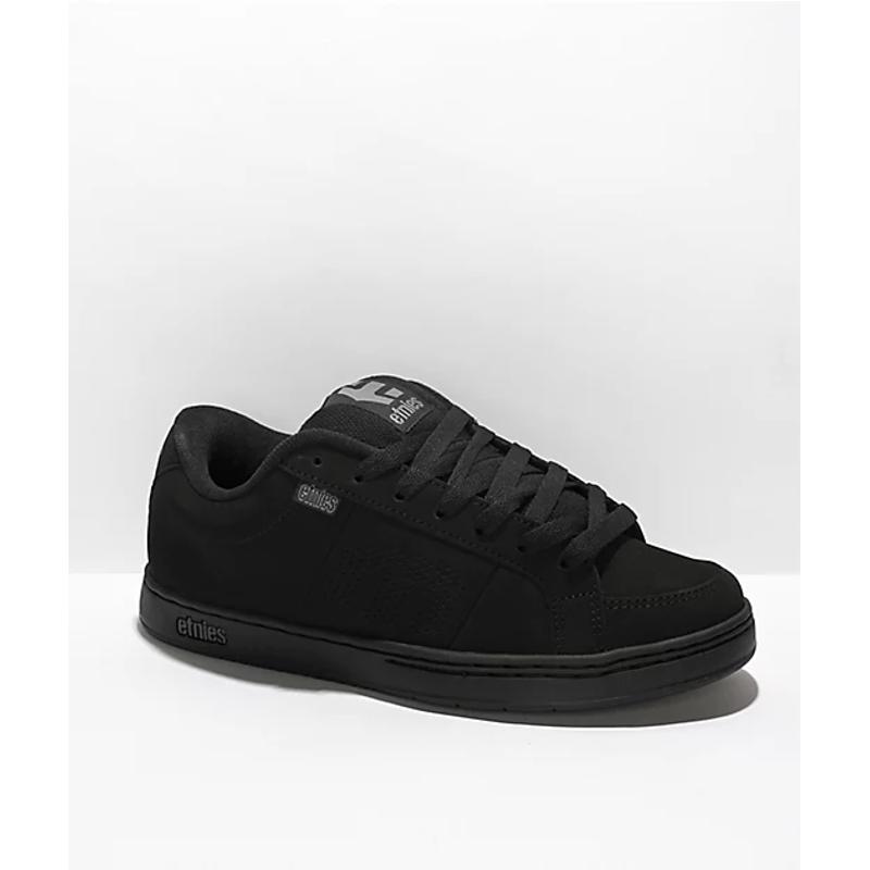 Etnies男士滑板鞋透气鞋面加厚鞋舌缓震鞋垫防滑耐磨黑色