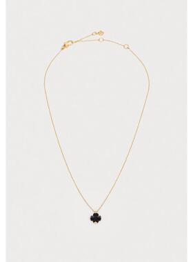 kate spade NEW YORK女士项链简约精致优雅时尚黑色金色链条