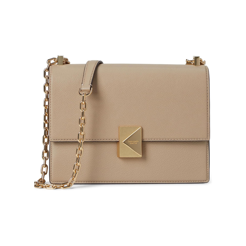 kate spade NEW YORK女包复古链条小方包真皮斜挎包可装iPhone长