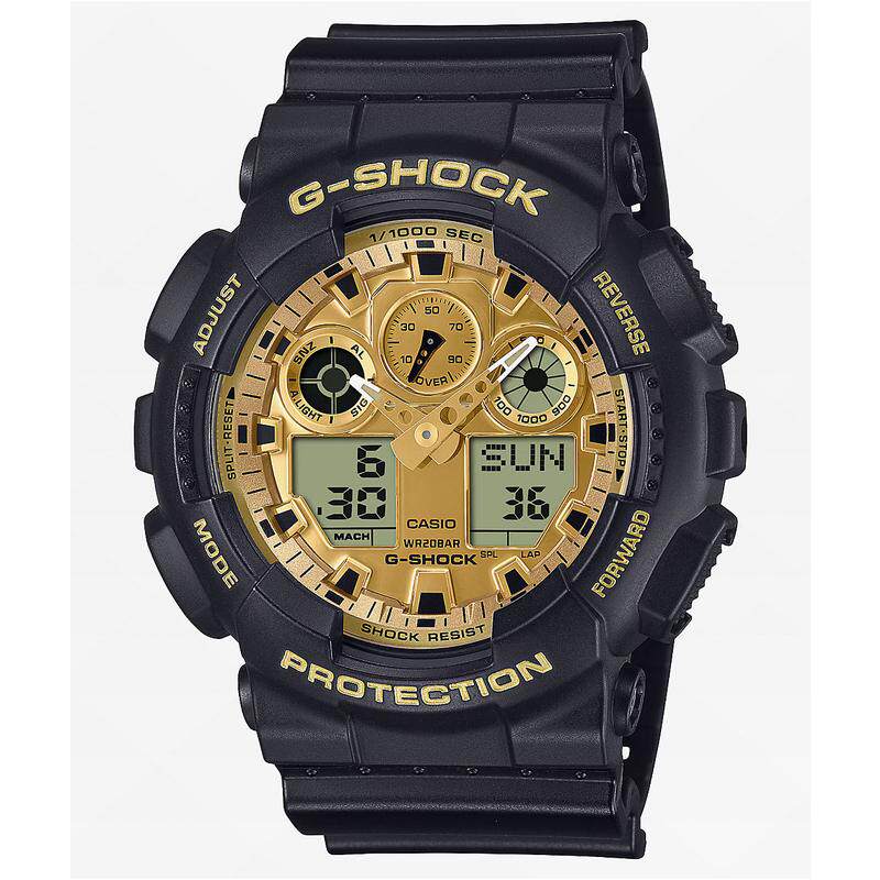 代购G-SHOCK男女腕表计时闹钟夜光多时区树脂防水防震钢带运动