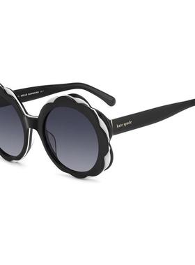 代购kate spade女士太阳镜遮光防紫外线可配近视渐变镜片圆形