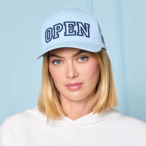 代购GFORE 2026 U.S. OPEN美国公开赛款牛仔蓝logo刺绣高尔夫球帽