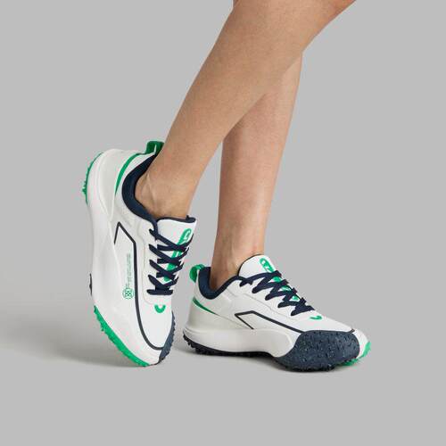 海外代购GFORE女士高尔夫鞋白色系带球场运动 spiked golf shoes