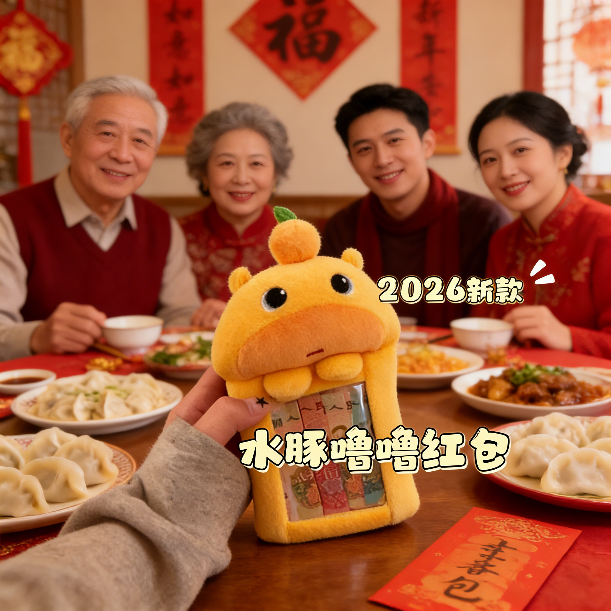 水豚噜噜红包卡套新款水豚噜噜毛绒拥抱2026红包袋卡通动漫周边创,模玩/动漫/周边/娃圈三坑/桌游,动漫挂件/文具,淘宝优惠券,粉丝福利购,淘宝优惠卷