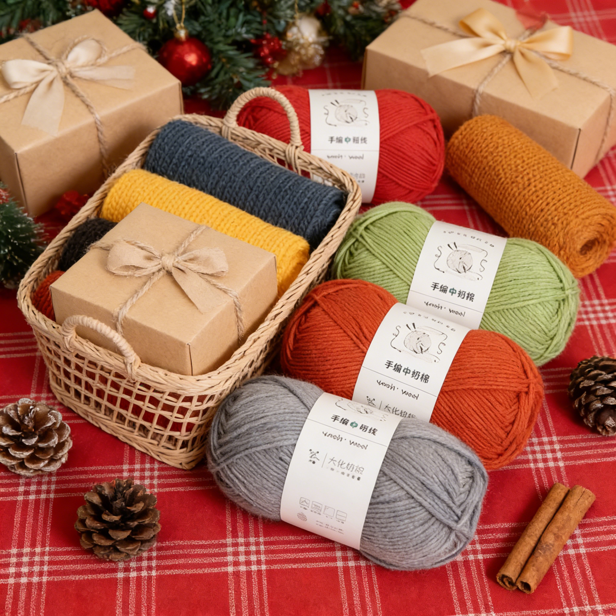 手编二号线吖偶6股手编2号中粗线手工diy毛线围巾帽子材料包送男,服饰配件/皮带/帽子/围巾,毛线,淘宝优惠券,粉丝福利购,淘宝优惠卷