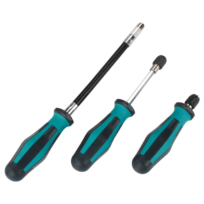 热销风批螺丝刀手柄自锁螺丝批手柄十字螺丝批头起子接杆套筒改锥