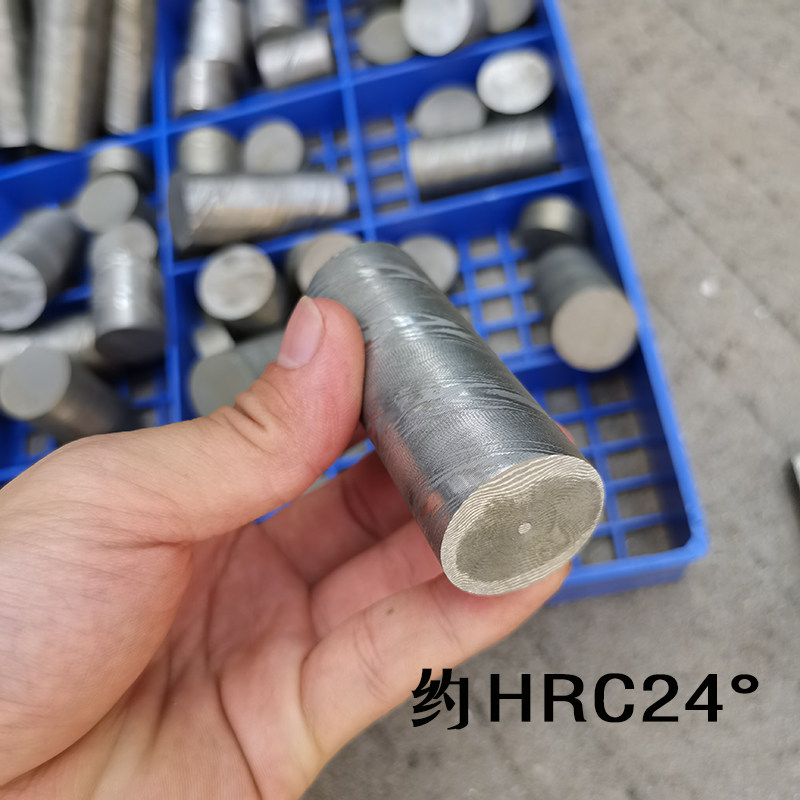 热销大马士革钢花纹钢圆柱棒料扭绞纹饰品不锈软材可定制尺寸工厂