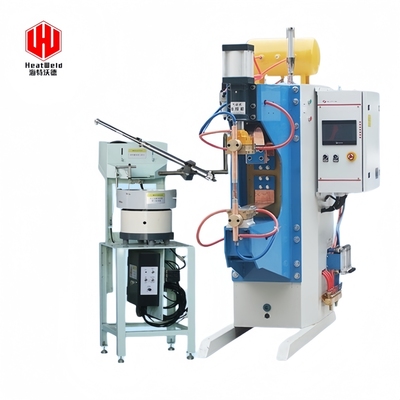 厂家定制自动中频螺母点焊机螺母碰焊机汽车部件螺母螺帽焊接设备