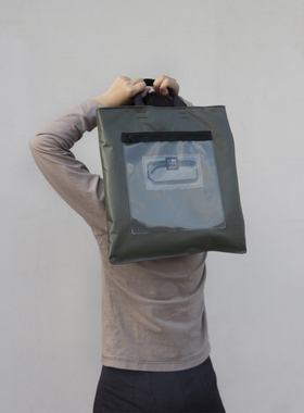 studiohelp原创设计单肩手提斜挎侧背包中性低调日常通勤小食量痛