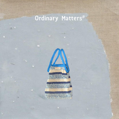ummroom·OrdinaryMatters夏日海滩蓝清凉针织网兜包斜挎手提包