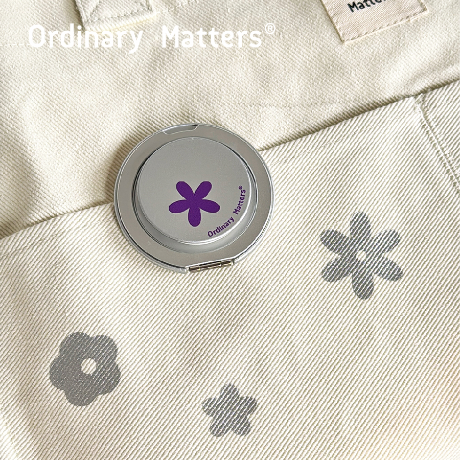 ummroom·OrdinaryMatters自然浪漫紫色小花磁吸手机支架