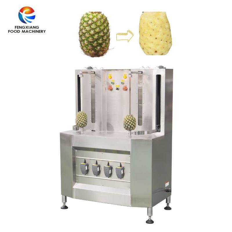 双头菠萝削皮机 商用果蔬去皮机菠萝蜜沙田柚文旦密瓜西瓜