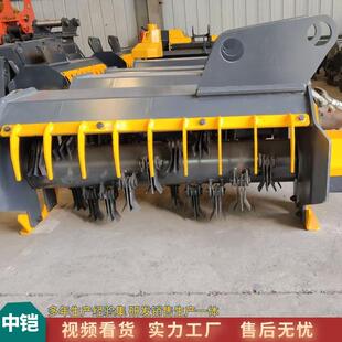 挖掘机液拓灌机 农压林耕翻地开荒机 挖机属具割地草机