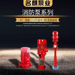 加工定制消防泵增压稳压泵单级离心泵长轴深井自动喷淋加压水泵