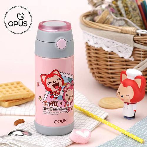 OPUS可爱卡通不锈钢幼儿便携