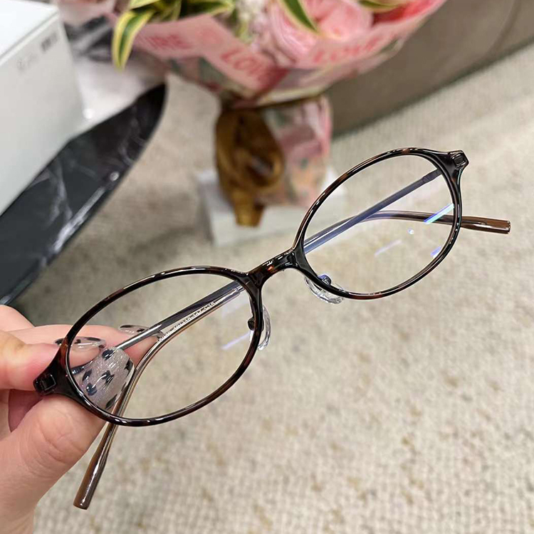 书呆子椭圆形小脸高度近视眼镜框