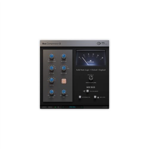 SSL Native Bus Compressor 经典SSL4000G调音台总线压缩插件 win