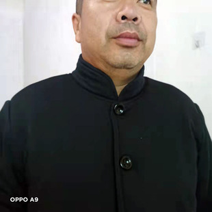 中老年手工棉花袄纯棉花上衣加厚棉袄宽松御寒老爹系扣子保暖棉衣