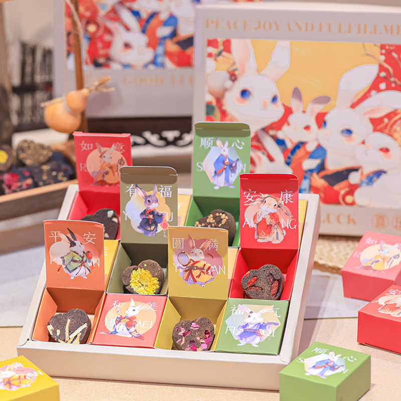 手工黑红糖姜茶红糖水卡通礼盒送女友闺蜜大姨妈红枣生日礼物