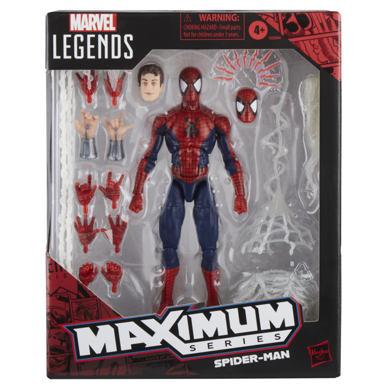 （预售）MarvelLegends maximum多配件蜘蛛侠 孩之宝手办