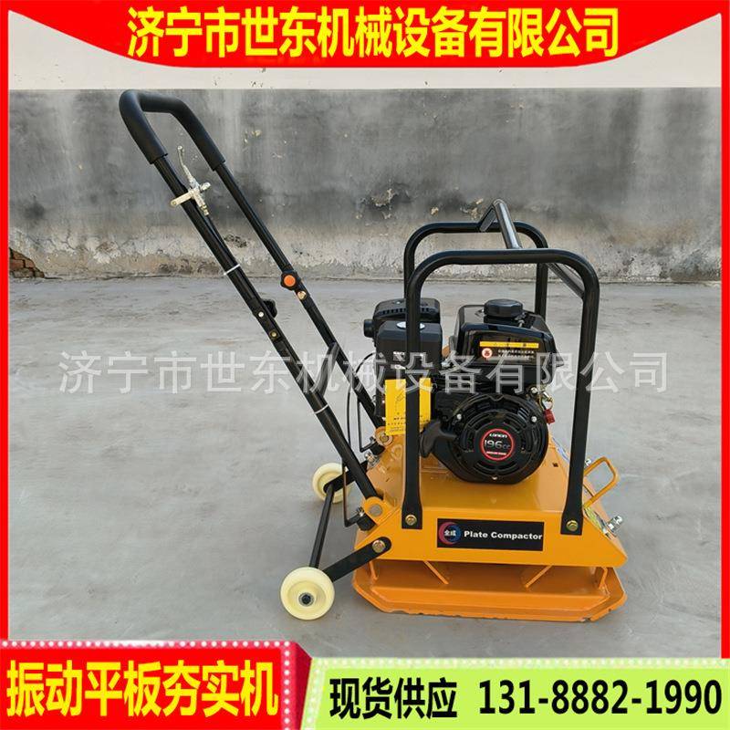 供应振动打夯机 隆鑫G200F汽油机振动夯价格 回填砂土打夯机