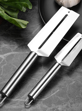 不锈钢甘蔗刀厚款全钢削皮刀多功能家用水果去皮去眼器切凤梨