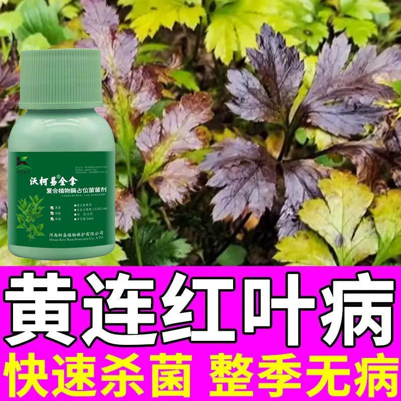 黄连杀菌剂大全黄连杀菌药农药根腐病专用药批发黄连根腐病药通用