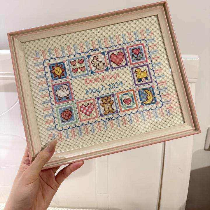 简约正方形树脂相框摆台6寸7寸8寸10寸打印儿童照片框定制油画棒