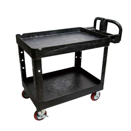 白云超宝D-018送餐手推车多用途平台式酒店上餐收碗仓库工厂运输