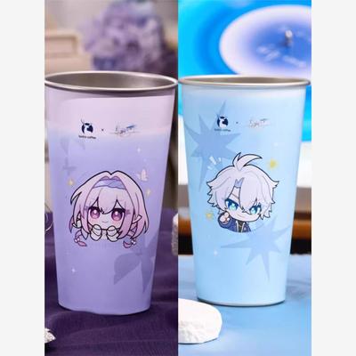 瑞幸崩坏星轨铁道联名冷变杯