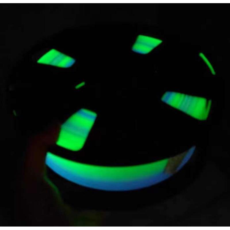 3d打印机耗材夜光PLA荧光材料3d打印变色材料1.75mm夜光绿蓝线新