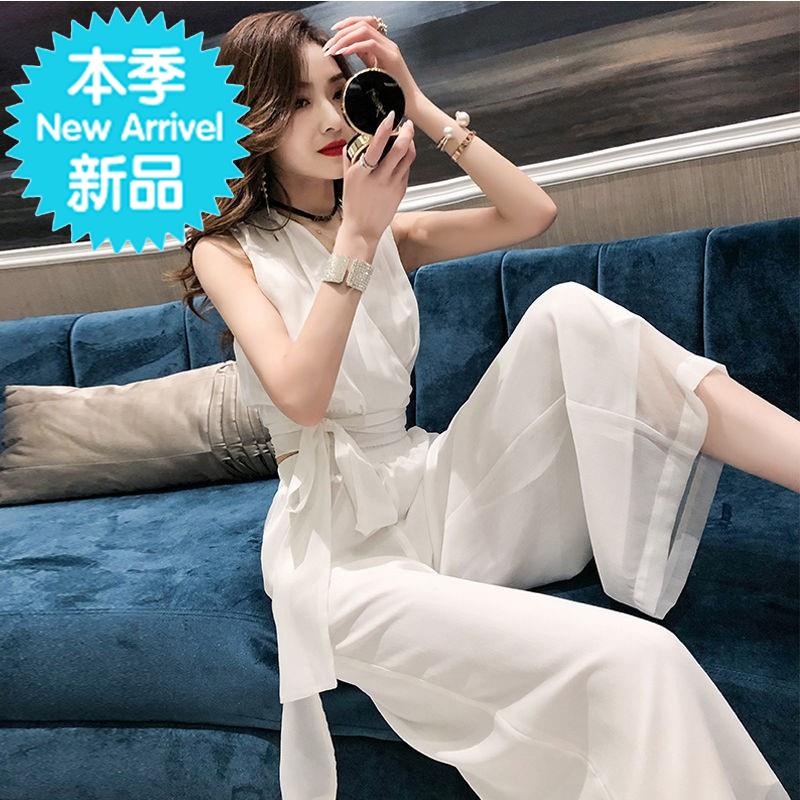 Wide leg pants Two piece set 2019 new pattern Light cooked Women's wear fashion white jacket leisure time trousersin the Play mode/Anime/Periphery/cos/Board games ,  Cosplay Apparel/Props/Service ,  Cosplay Women  category - from Buy2taobao.com to provide professional Taobao agent buy service