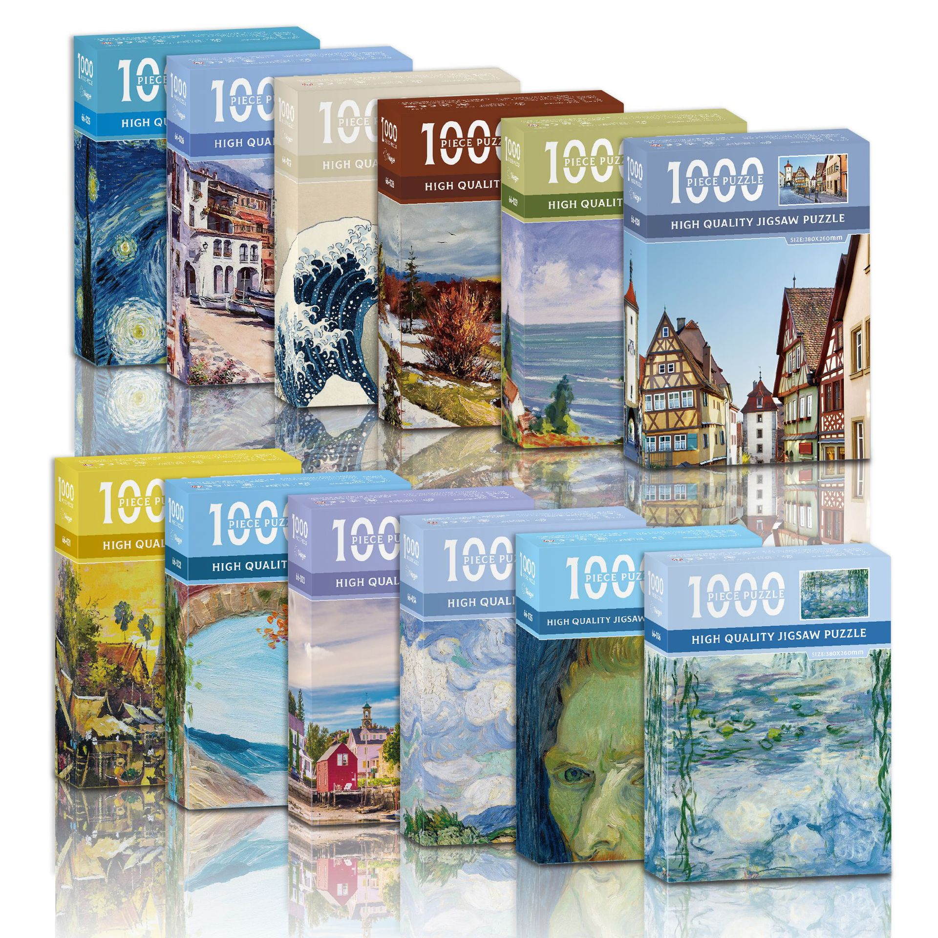 1000片微细拼图儿童益智减压