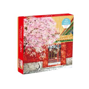 500片异形拼图益智男女孩玩具成人版减压高难度故宫的猫春夏秋冬