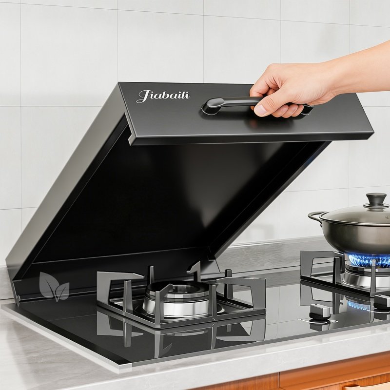 厨房燃气灶盖板罩煤气灶遮挡板天然气灶台面放锅置物架电磁炉支架