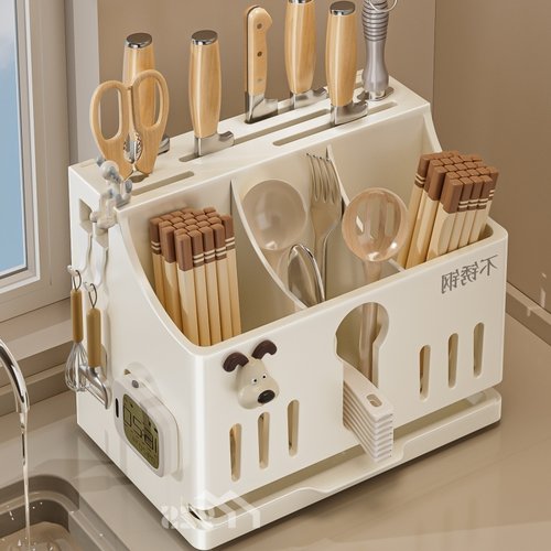 刀架置物架不锈钢多功能收纳架