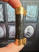 2520符管 金壳双挂萨玛空卡 泰国佛牌吊坠 龙婆爹2500 正品 保真