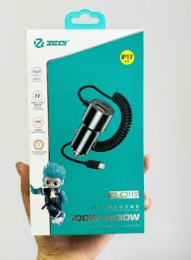泽奇C211s车载充电器100W快充