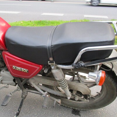 HJ125豪觉铃木太子GN125男庄摩托车座套 防晒隔热防水皮革坐垫套