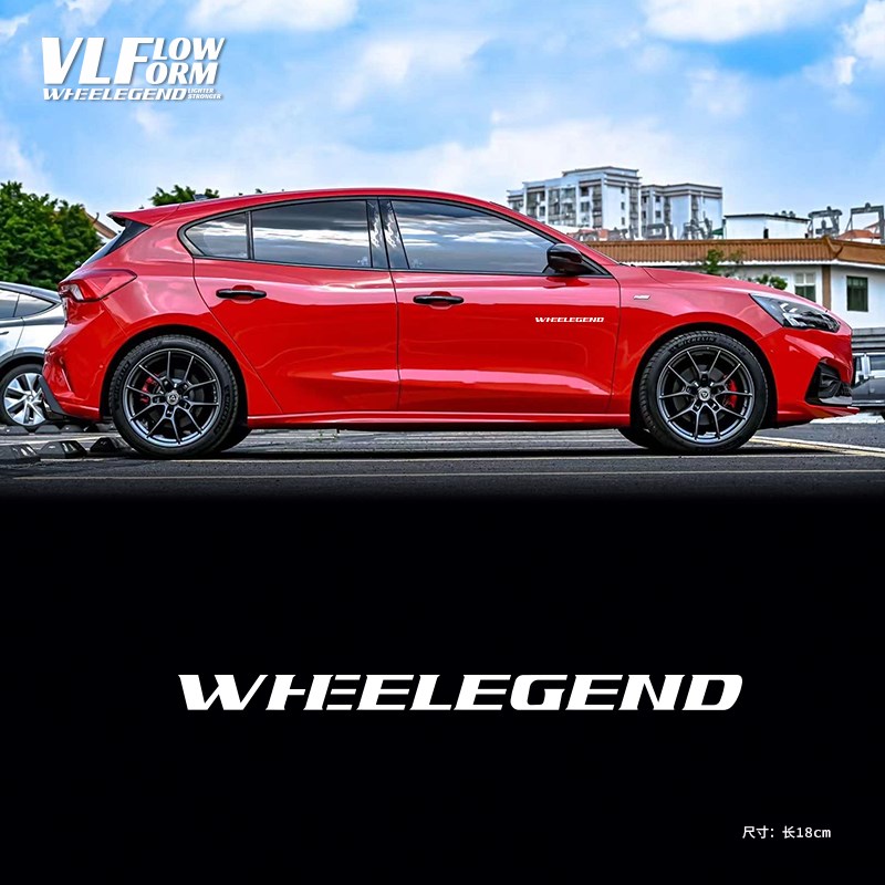 汽车侧门通用VLF创意贴纸 车贴改装车门车身个性装饰拉花