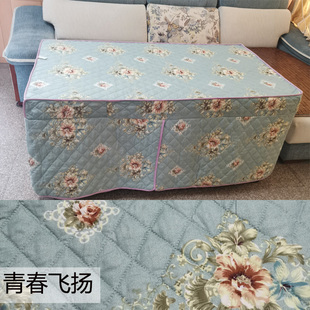现代简约烤火罩布套取暖布罩客厅桌罩茶几桌布桌套家用电炉罩定制