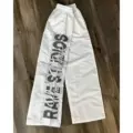 White Pants and Black Letters