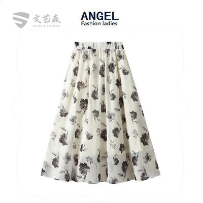 2024春夏季新款女装水墨印花