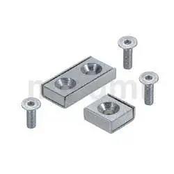 米思米HXCR/HXCS/HXCCH/HXCC-S 8/10/12/15/20/25 方型带座磁铁