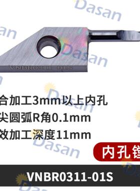 新款小径镗刀刀片式小孔车刀VNBR VNGR内孔槽刀杆S12F/S16H-S包邮