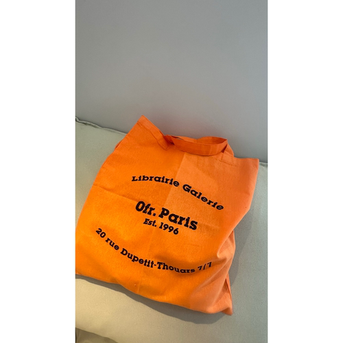ofr paris桔色橙色单肩帆布包ins博主休闲包购物袋薄款布袋子