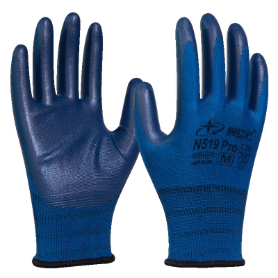 星宇耐磨耐油水洗丁腈劳保手套