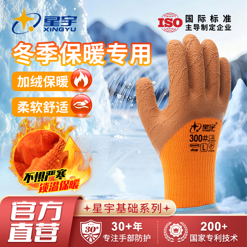 冬季必备劳保手套|加厚耐磨