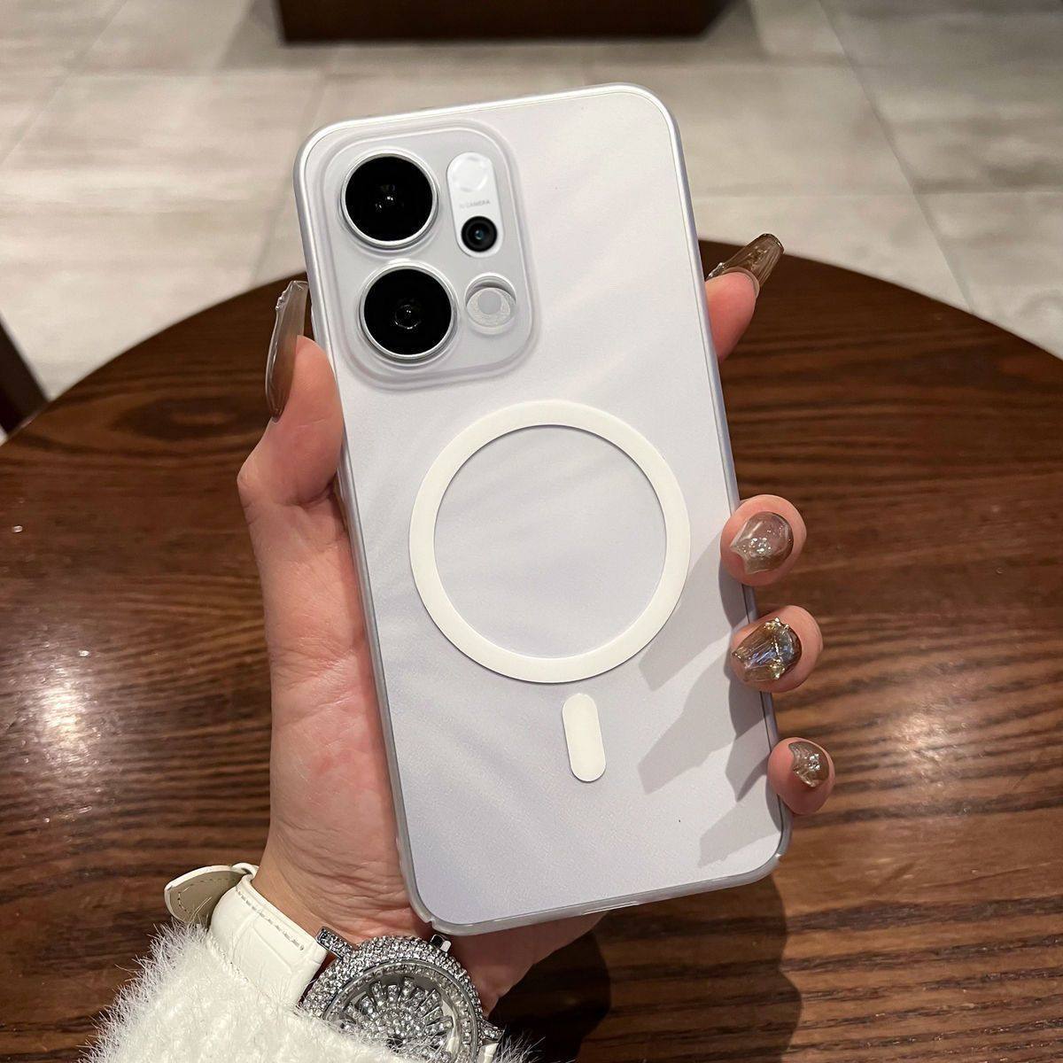 适用oppofindx9手机壳超薄磨砂防摔新款OPPOfindx9pro镜头全包透明硅胶软壳男女款OPPO简约findx9保护套 - 封面