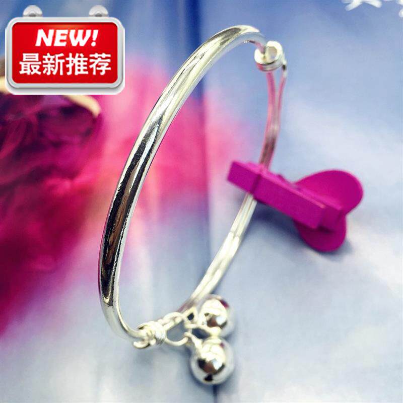 新品韩版小清新铃铛脚镯 银色l时尚脚链女生光面简约百搭气质脚环|ruв категории Украшения,ювелирные изделия, браслет - от Buy2taobao.com для оказания профессиональной услуги покупки агента Taobao